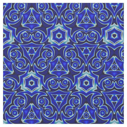 Marokkanisches Textilmuster Stoff (Nahaufnahme)