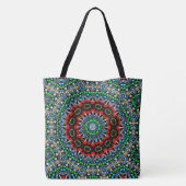 marokkanisches Themed Mandala Pattern Tasche (Rückseite)