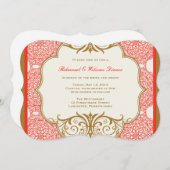 marokkanisches Themenabend Probe Einladung (Vorne/Hinten)