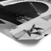 marokkanisches Tor Poster (Ecke)