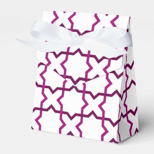 marokkanisches Webmuster Geschenkschachtel (Vorderseite)