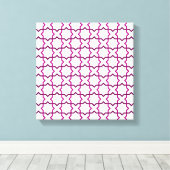 marokkanisches Webmuster Leinwanddruck (Insitu (Holzboden))