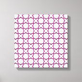 marokkanisches Webmuster Leinwanddruck (Vorderseite)