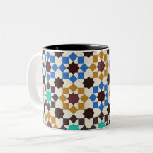 Marokkanisches Zellige-Geometrisches Mosaikmuster