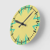 Marokko 2 Farben Runde Wanduhr (Winkel)