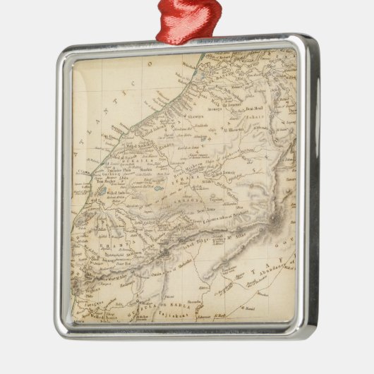 Marokko 2 silbernes ornament (Links)