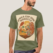 Marokko Afrika Cup 2026 T-Shirt (Vorderseite)
