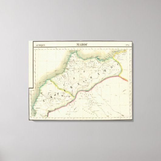 Marokko, Afrika Leinwanddruck (Vorderseite)