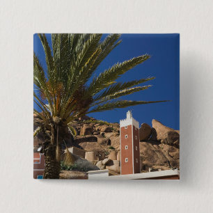 MAROKKO, Anti Atlas, Gebiet TAFRAOUTE: ADAI, Rot Button