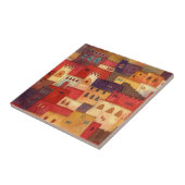 Marokko Aquarellarchitektur Fliese (Seite)