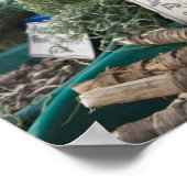 MAROKKO, Atlantikküste, ESSAOUIRA: Gewürzmarkt Poster (Ecke)