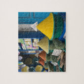 MAROKKO, Atlantikküste, ESSAOUIRA: Gewürzmarkt Puzzle (Vertikal)