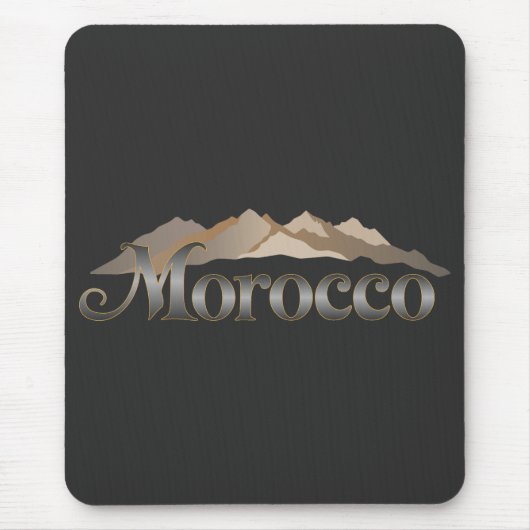 Marokko Atlas Mountains Mousepad (Vorne)