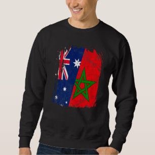Marokko - Australische Flagge Sweatshirt