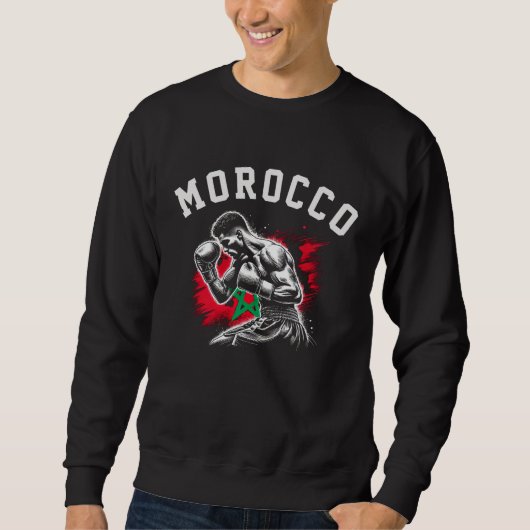 Marokko Boxer Sweatshirt (Vorderseite)