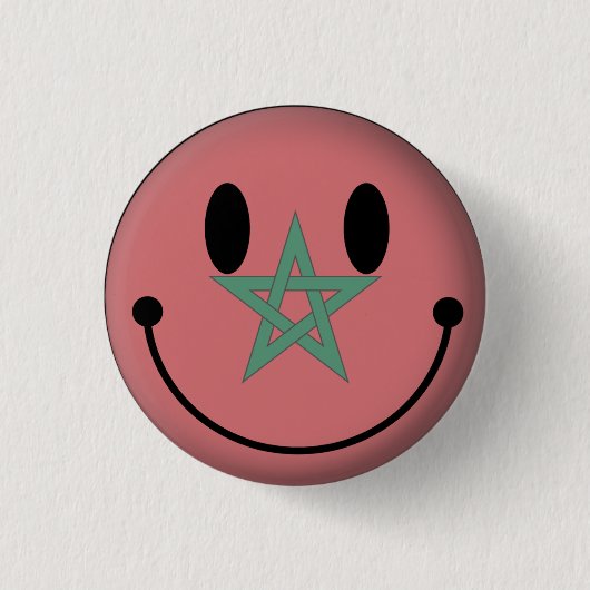 Marokko Button (Vorderseite)