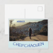 Marokko Chefchaouen Postkarte (Vorne/Hinten)