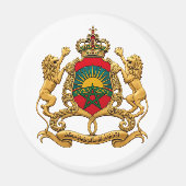 Marokko-Emblem Magnet (Vorne)