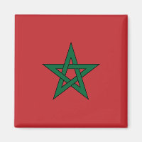 Marokko Flag Magnet
