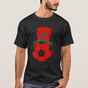 Marokko Flag marokkanische Fußballweltmeisterin T-Shirt