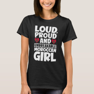 Marokko Flag Stolz Marokkaner Männer und Frauen 1 T-Shirt