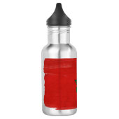 Marokko-Flagge Edelstahlflasche (Links)