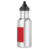 Marokko-Flagge Edelstahlflasche (Rechts)