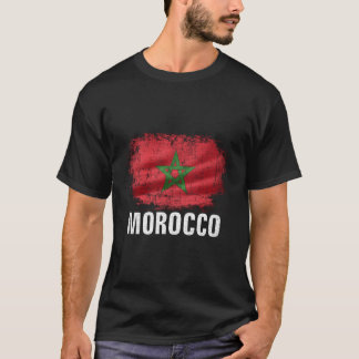 Marokko-Flagge für Marokkaner T-Shirt