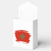 Marokko-Flagge Geschenkschachtel (Geöffnet)