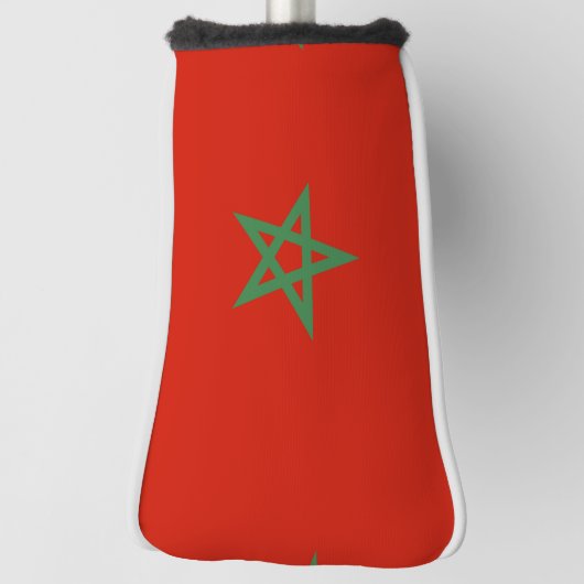 Marokko-Flagge Golf Headcover (Rotieren 90)
