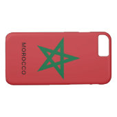 Marokko-Flagge iPhone Fall Case-Mate iPhone Hülle (Rückseite (Horizontal))