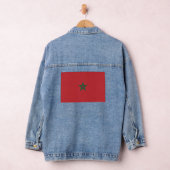 Marokko-Flagge Jeansjacke (Hangar)