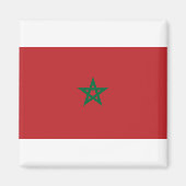 Marokko-Flagge Magnet (Vorne)