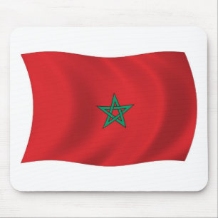 Marokko-Flagge-Mauspad Mousepad