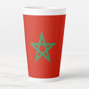 Marokko-Flagge Milchtasse