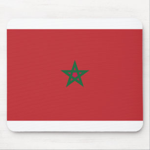 Marokko-Flagge Mousepad