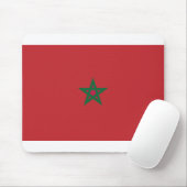 Marokko-Flagge Mousepad (Mit Mouse)