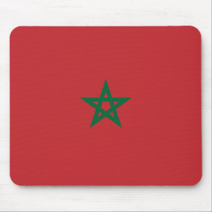 Marokko-Flagge Mousepad