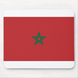 Marokko-Flagge Mousepad