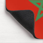 Marokko-Flagge Mousepad (Ecke)