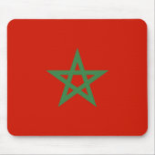 Marokko-Flagge Mousepad (Vorne)