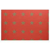 Marokko-Flagge Stoff (Fat Quarter (45,7 x 55,9 cm))