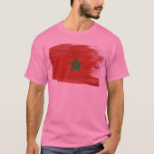 Marokko-Flagge T-Shirt (Vorderseite)
