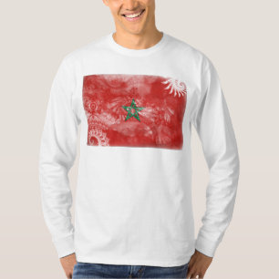 Marokko-Flagge T-Shirt