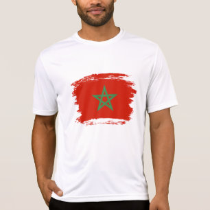 Marokko-Flagge T-Shirt