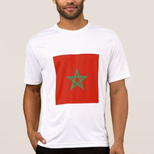 Marokko-Flagge T-Shirt