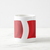 Marokko Flagge Tasse (Mittel)