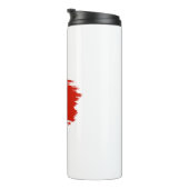 Marokko-Flagge Thermosbecher (Nach rechts gedreht)
