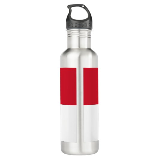 Marokko-Flagge Trinkflasche (Rückseite)