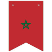 Marokko-Flagge Wimpelkette (Dritte Fahne)